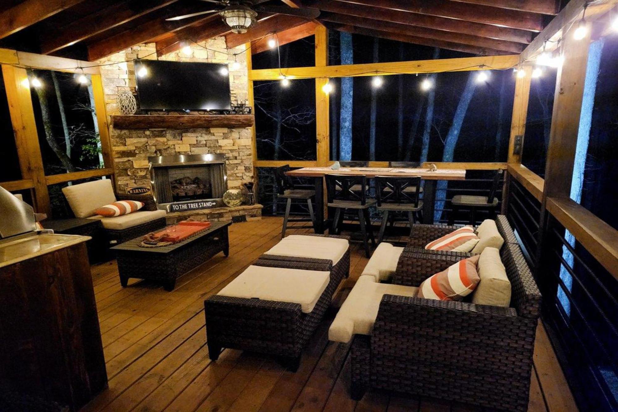 Adore The Smores Rustic Mountain Charm Outdoor Spaces And A Cozy Hot Tub بلو ريدج المظهر الخارجي الصورة